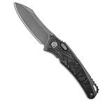 Image of Hawk Knife Designs G&amp;G Hawk Custom Talon Flipper Knife Carbon Fiber- Black Ops Marble 0CFF4AC6