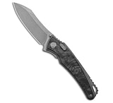 Image of Hawk Knife Designs G&amp;G Hawk Custom Talon Flipper Knife Carbon Fiber- Dunes 49D1529E
