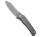 Image of Hawk Knife Designs G&amp;G Hawk Custom Talon Flipper Knife Titanium - Gray FB9CD484