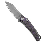 Image of Hawk Knife Designs G&amp;G Hawk Talon Hawk Lock Knife - TechnoCarbo Purple 2EFB0A5C