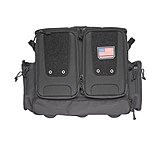 GPS Tactical Rolling Range Bag, Foam Cradle, Black, GPS-T2112ROBB
