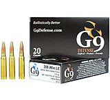 G9 Defense 307 Win 130gr BBHP with Alpha Munitions Brass Rifle Ammunition