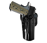 Image of Galco APO224RB APO Strongside/Crossdraw OWB Black Steerhide Fits Glock 17 Gen1-5