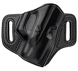 Image of Galco Concealable Leather Belt Holster, Glock 26/Glock 27/Glock 33, Right Hand, Plain, Black, CON286B