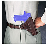 Image of Galco Cover Six Left Cross Draw Belt Holster for S&amp;W J Fr 640 Cent 2.125 Inch .357