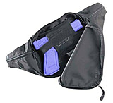 Image of Galco Escort Waistpack Holster, Right Hand, Black, ETBK2SA