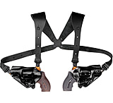 Image of Galco Masterbilt Dual Defense Rig Premium Steerhide Shoulder Holster
