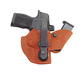 Galco Walkabout 2.0 Strongside/Crossdraw Premium Steerhide IWB Appendix Holster, Ruger LCP Max, Natural, Ambidextrous, WK3-888R