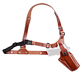 Galco Great Alaskan Shoulder Holster System, AMT Hardballer, Colt 1911, Kimber 1911, Para 1911, Rem 1911 R1, Ruger SR1911, S&amp;W SW1911, Springfield 1911, Taurus PT1911, 5in, Right, Plain, Tan, GA212R