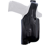 Galco Halo Belt Leather Holster, Glock 19 Gen 3-5 w/TLR-1, Glock 19 Gen 3-5 w/TLR-1 w/wo red dot, Glock 19 w/weaponlight w/wo red dot, Glock 19 w/X5L w/wo red dot, Right Hand, Black, HLO226RB