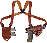 Image of Galco Optic Solution Premium Steerhide Colt 1911 3.5in, Dan Wesson 1911 5in, Kimber 1911 3in, Nighthawk 1911 5in, Ruger SR1911 5in Shoulder Holster