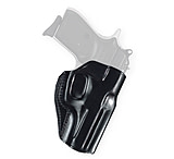 Galco Leather Belt Holster, Ruger LCP II/Ruger LCP MAX, Right Hand, Plain, Black, SG836B