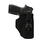 Galco Tuck-N-Go 2.0 Strongside/Crossdraw IWB Holster, Ruger LCP II/Ruger LCP MAX, Premium Center Cut Steerhide, Black, TUC836B