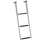 Image of Garelick 19616-61 Over Platform Telescoping Drop Ladder 3 Step
