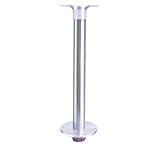 Image of Garelick Table Pedestal For Er Boats Flush Mount Base With Fluted Anodized Tube