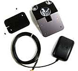 Image of Garmin GA 27C low profile remote automobile antenna (magnetic and suction mounts with 8 ft. cable and MCX connector) Navigation Device Accessories GA-XA-010-10052-05