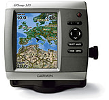 Image of Garmin GPSMAP 520 w/Int GPS ant., worldwide satellite imagery, g2 Vision compatible GPS Fishfinders GA-FH-010-00610-00