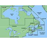 Image of Garmin On The Water GPS Cartography BlueChart: Canada East Map
