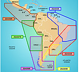 Image of Garmin On The Water GPS Cartography BlueChart g2: Central &amp; South America Map