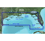 Image of Garmin On The Water GPS Cartography BlueChart g2 Vision: Gulf of Mexico Large Map 010-C0744-00