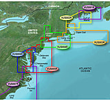 Image of Garmin On The Water GPS Cartography BlueChart g2 Vision: Northeast Coast Regular Map