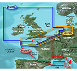 Image of Garmin On The Water GPS Cartography BlueChart g2 Vision: UK/Ireland/France Large Map 010-C0853-00