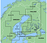 Image of Garmin On The Water GPS Cartography BlueChart: Nordic Countries East Map