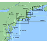Image of Garmin On The Water GPS Cartography BlueChart: Northeast Coast Map