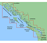 Image of Garmin On The Water GPS Cartography BlueChart: West Coast Extra Large Map