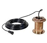 Image of Garmin Bronze, thru-hull, w/ depth &amp; temp, 0-8° deadrise 010-10182-01