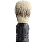 Image of Garos Goods Boar Bristle Shave Brush with Black Resin Handle