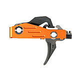 Geissele AK-X Two-Stage Trigger with Lightning Bow, 4lb, Orange, 05-2196