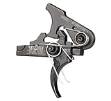 Geissele Automatics Super Semi-Automatic AR-15 Enhanced Trigger, Curved, 3.5 lb, Black, 05-160