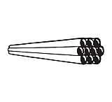 Image of Genova 70021F Schedule 40 Cellular Core PVC Dwv Pipe 2in x 10'