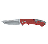 Image of Gerber Hinderer Rescue Serrated Edge Folding Knife 3.5 Inch Blade And Sheath 22-01534