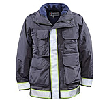 Image of Gerber Outerwear Medix 3-in-1 Parka Silver Trim with Lime Edging
