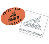 Image of Gerber Logo Static Cling Decals