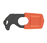 Image of Gerber Strap Cutter Fixed Blade Knife w/Orange Sheath