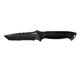 Image of Gerber Warrant 4.5 Inch Tanto Serrated Fixed Blade Knife