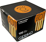 GetLoad 9mm Luger 124 grain Total Metal Jacket Brass Cased Centerfire Pistol Ammunition