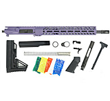 Image of Ghost Firearms Upper Receiver, Rifle Lower Parts Kit, .300 Blackout, 16in, Pistol , Moly Barrel, 1-8 Twist, 14in M-LOK Free Float Hand Guard, A2 Flash Hider, Burnt Bro
