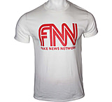 Image of Gi Men's T-shirt Trump Fake News Network Xx-large White!