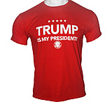 Image of Gi Men's T-shirt Trump Is My President Small Red!