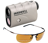Image of 2-PC Perfect Range Golfing Gift Package - Bushnell Yardage Pro Tour Golf Rangefinder, Bolle Sport Valorium Sunglasses