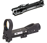 Image of 2-PC Close Quarter Battle Package - ATN Digital Reflex Scope and Surefire E2D Defender Flashlight