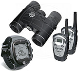 Image of 2-PC Travel Companion Gadget Lover Package - Tasco 10x25 WP binoculars WC1025DP, Bushnell DNS Compass 700102