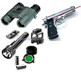 Image of 3-PC Accessory Pack for Soldiers - Crimson Trace Lasergrips, Simmons 8X25 Waterproof Binoculars, Streamlight Illumination System