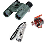 Image of 3-PC Equipment Pack for Soldiers - Streamlight Titanium Flashlight, 123A Lithium Batteries Box, Simmons 8X25 Binoculars