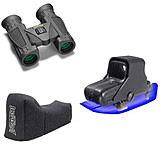 Image of 3-PC Fighter Military Gift Package - Steiner 10x26 Binoculars 236, EOTech HOLOgraphic Weapon Sight 511-A65 KIT, ScopeCoat EOTech Covers