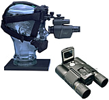Image of 2-PC Day and Night Neighborhood Watch Gift Package - Bushnell 8x30 3.1mp Dig Cam Binocular 118323, ATN Viper